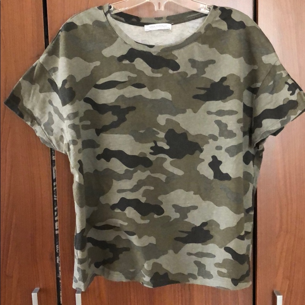 Zara Camo Tee